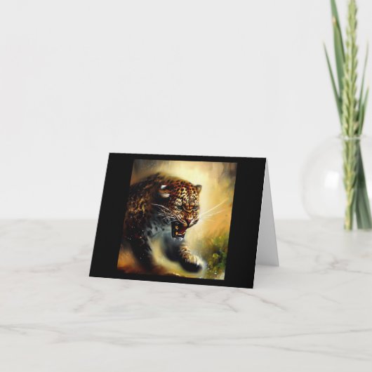 ヒョウ カード (正面)