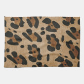 ヒョウ キッチンタオル (横)