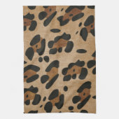 ヒョウ キッチンタオル (縦)