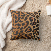 ヒョウ キリン スポット ワイルド アニマル プリント パターン クッション (ブランケット)