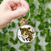 ヒョウ キーホルダー (手)