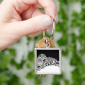 ヒョウ キーホルダー (手)