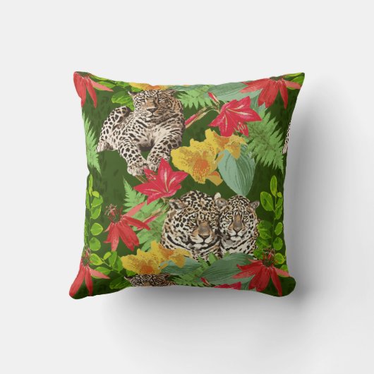 ヒョウ クッション (裏面)