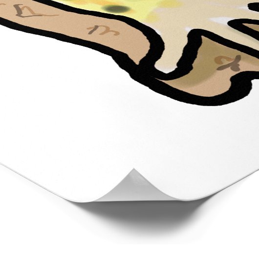 ヒョウ・ゲコ ポスター (角)