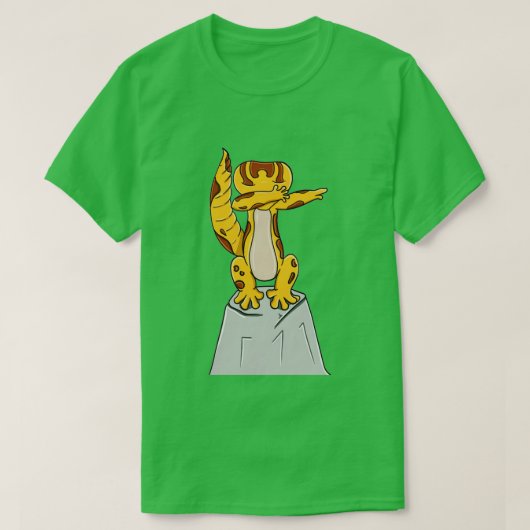 ヒョウ・ゲッコ・ダビング Tシャツ (デザイン正面)