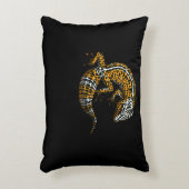 ヒョウ・ゲッコ・リザード爬虫類 アクセントクッション (正面(垂直))