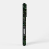 ヒョウ ジャングル 王座 | ダーク iPhone 16 Pro ケース (右側面)