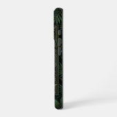 ヒョウ ジャングル 王座 | ダーク iPhone 16 Pro ケース (左側面)
