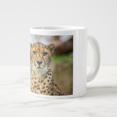 ヒョウ ジャンボコーヒーマグカップ (正面右)