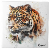 ヒョウ タイル (正面)