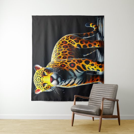 ヒョウ タペストリー (インサイチュ)