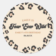 ヒョウ・チータフ4エバーワイルド4歳パーティー