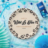 ヒョウ・チータワイルドと5歳の誕生日パーティー ペーパープレート (パーティー)