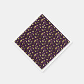 ヒョウ/チーターアニマルプリントナプキン スタンダードカクテルナプキン (角)