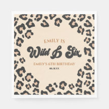 ヒョウ・チーターワイルドと6歳の誕生日パーティー