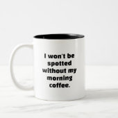 ヒョウ ツートーンマグカップ (左)