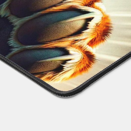 ヒョウ デスクマット (コーナー)