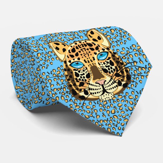 ヒョウ ネクタイ (ロール)