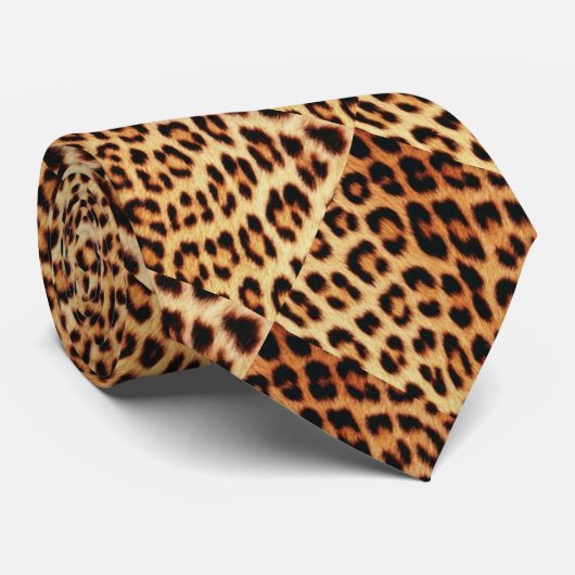 ヒョウ ネクタイ (ロール)