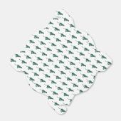 ヒョウ・ブラウンとティール(緑がかった色)プリント フェイバーボックス (折り畳みなし)