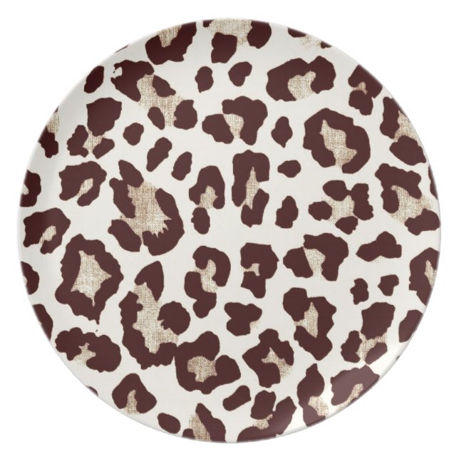 ヒョウ プレート (正面)