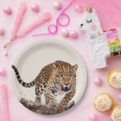 ヒョウ ペーパープレート (パーティー)
