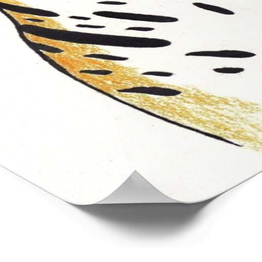 ヒョウ ポスター (角)