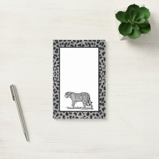 ヒョウ ポストイット (オフィス)