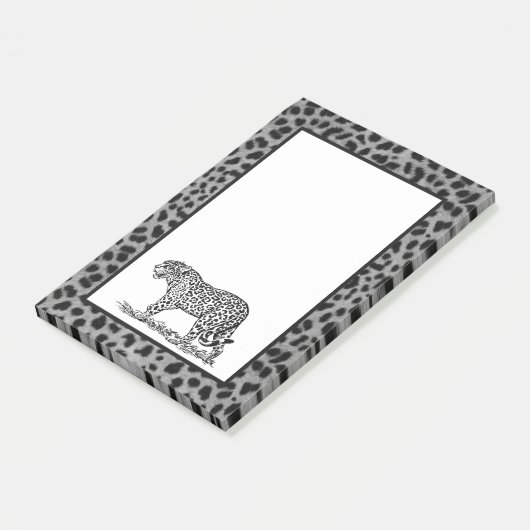 ヒョウ ポストイット (アングル)