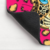 ヒョウ マウスパッド (コーナー)