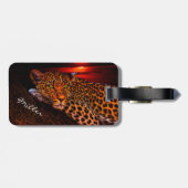 ヒョウ ラゲッジタグ (裏面横)