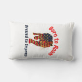 ヒョウ ランバークッション (裏面)