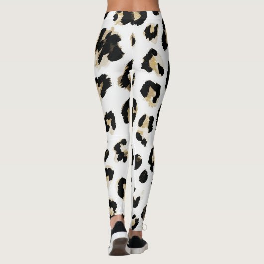 ヒョウ レギンス (裏面)