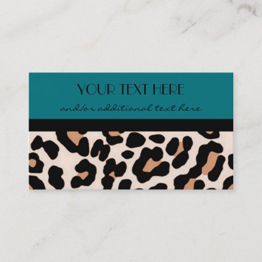 ヒョウ 名刺 (正面)