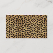 ヒョウ 名刺 (裏面)