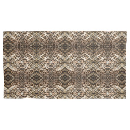 ヒョウ 枕カバー (正面左)