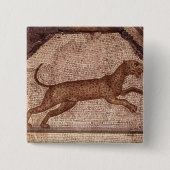 ヒョウ 缶バッジ (正面)