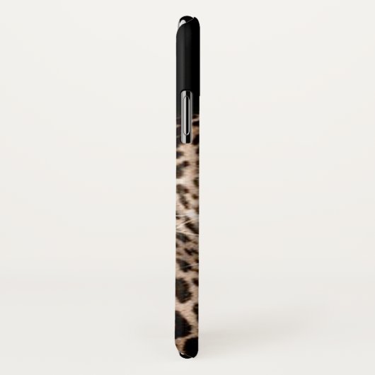 ヒョウ,野生動物,モノグラム, Case-Mate iPhoneケース (裏面/右)