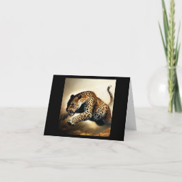 ヒョウ(12)野生猫 カード