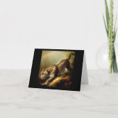 ヒョウ(9)野猫 カード (正面)