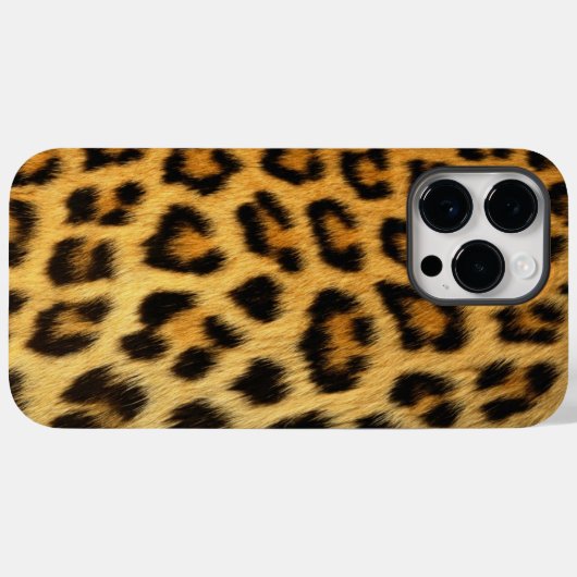 ヒョウ Case-Mate iPhoneケース (裏面 (横))