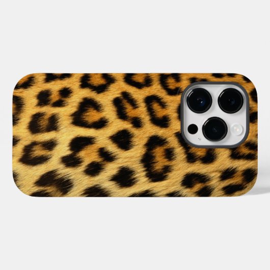 ヒョウ Case-Mate iPhoneケース (裏面 (横))