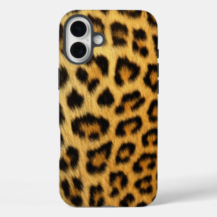 ヒョウ iPhone 16 PLUSケース