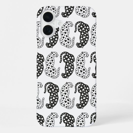ヒョウ iPhoneケース (裏面)