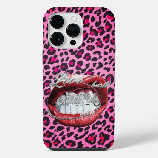 ヒョウ iPhoneケース (裏面)