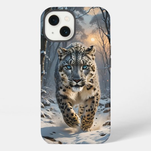 ヒョウ iPhoneケース (裏面)