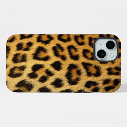 ヒョウ iPhoneケース (裏面横)