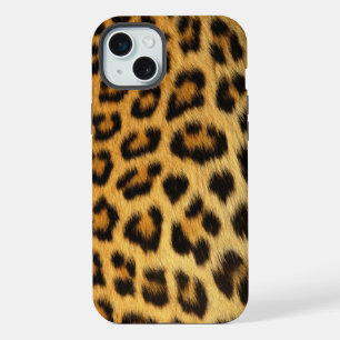 ヒョウ iPhone 15 PLUSケース