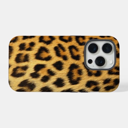 ヒョウ iPhoneケース (裏面横)