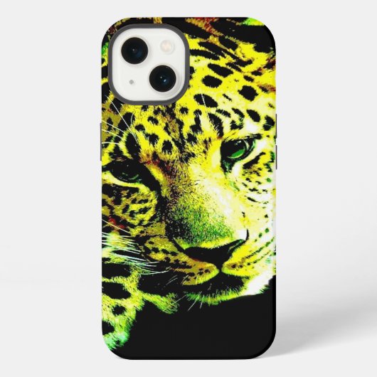 ヒョウ iPhoneケース (裏面)